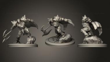 Military figurines Darius 3d model